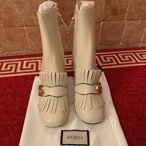 Stunning new Leather Mormont fringe Gucci Boots